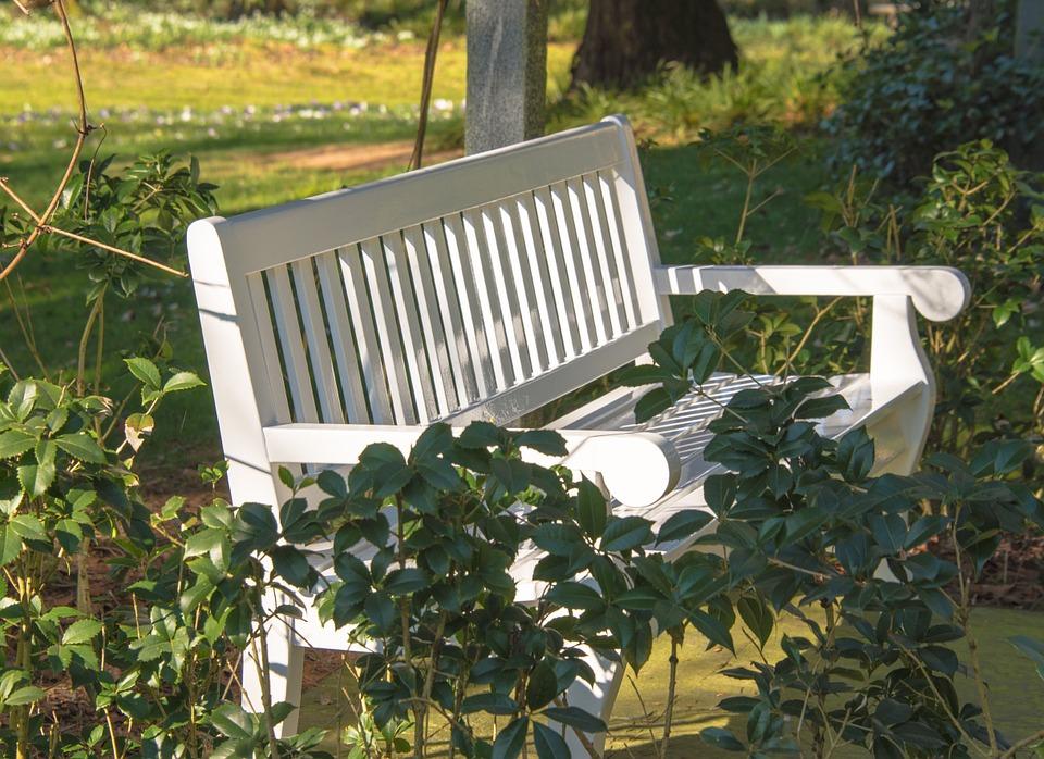 front yard bench