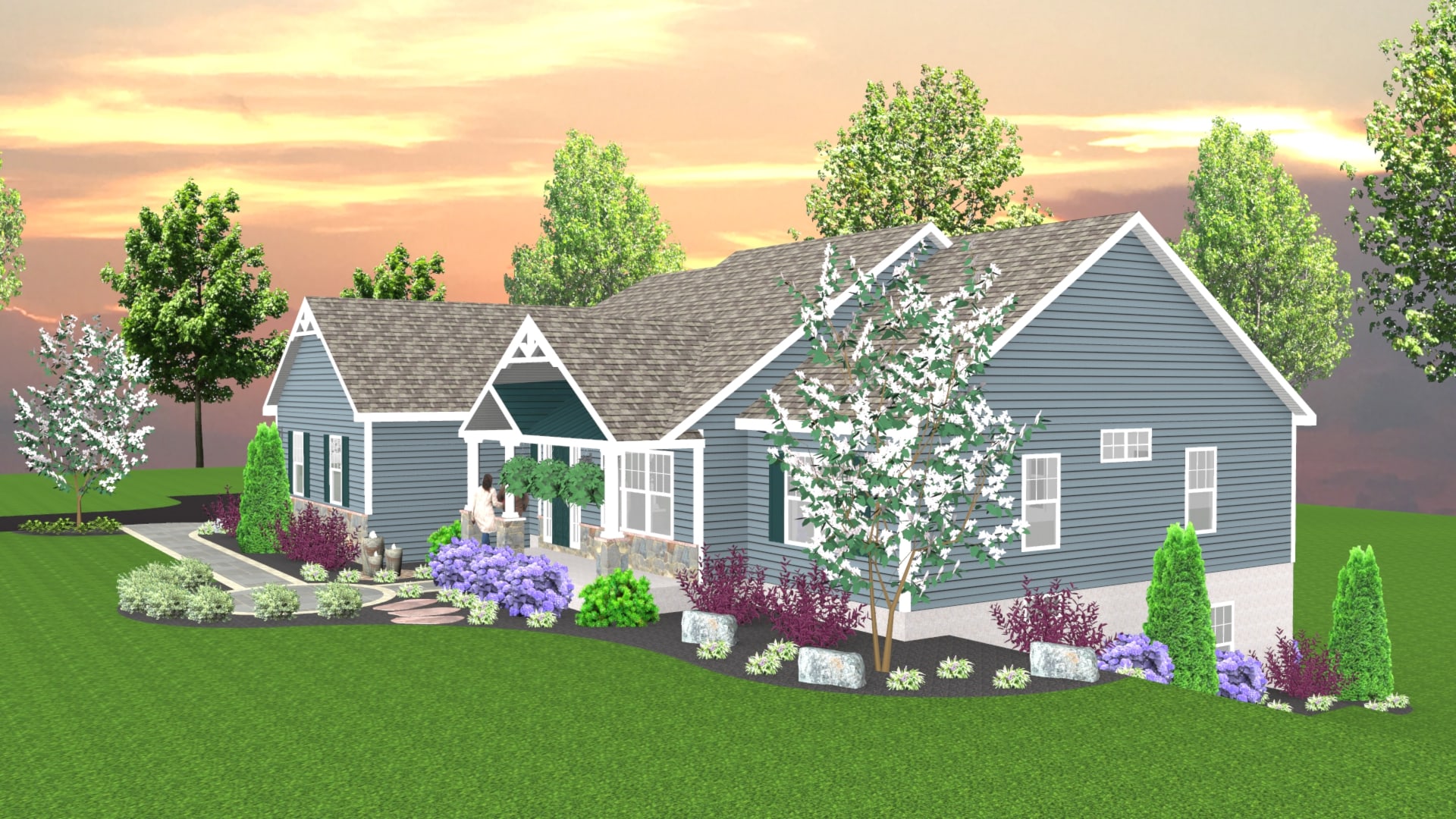 small front yard design