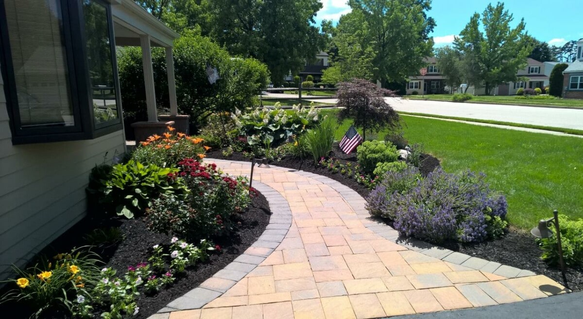 Designing a Front Walkway | Whitehouse Landscaping